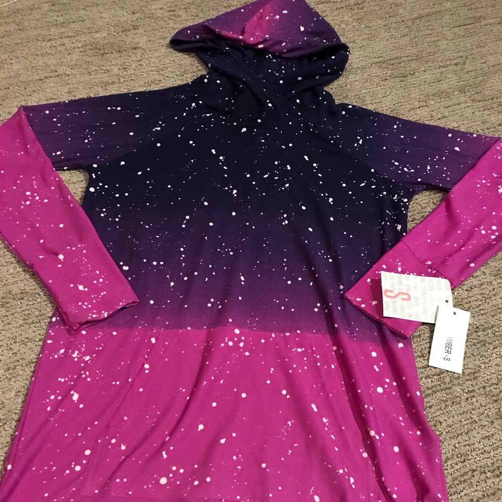 Lularoe Amber Galaxy Sz Small NWT